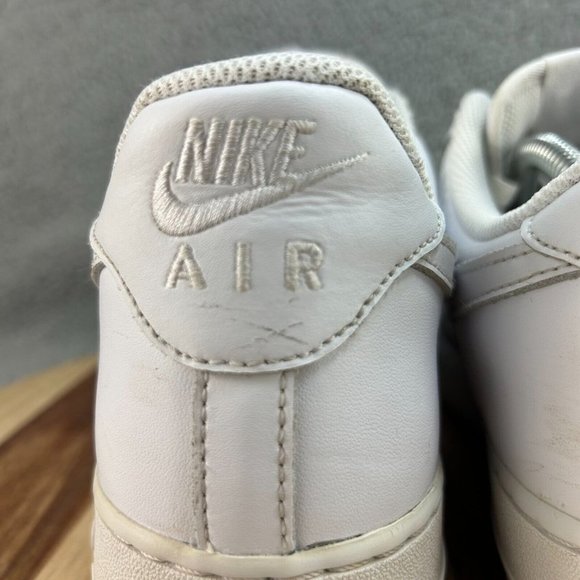 Nike Air Force 1 07 Low Adult Men 12 White Sneakers Uptowns AF1 Shoes Casual - Picture 6 of 13